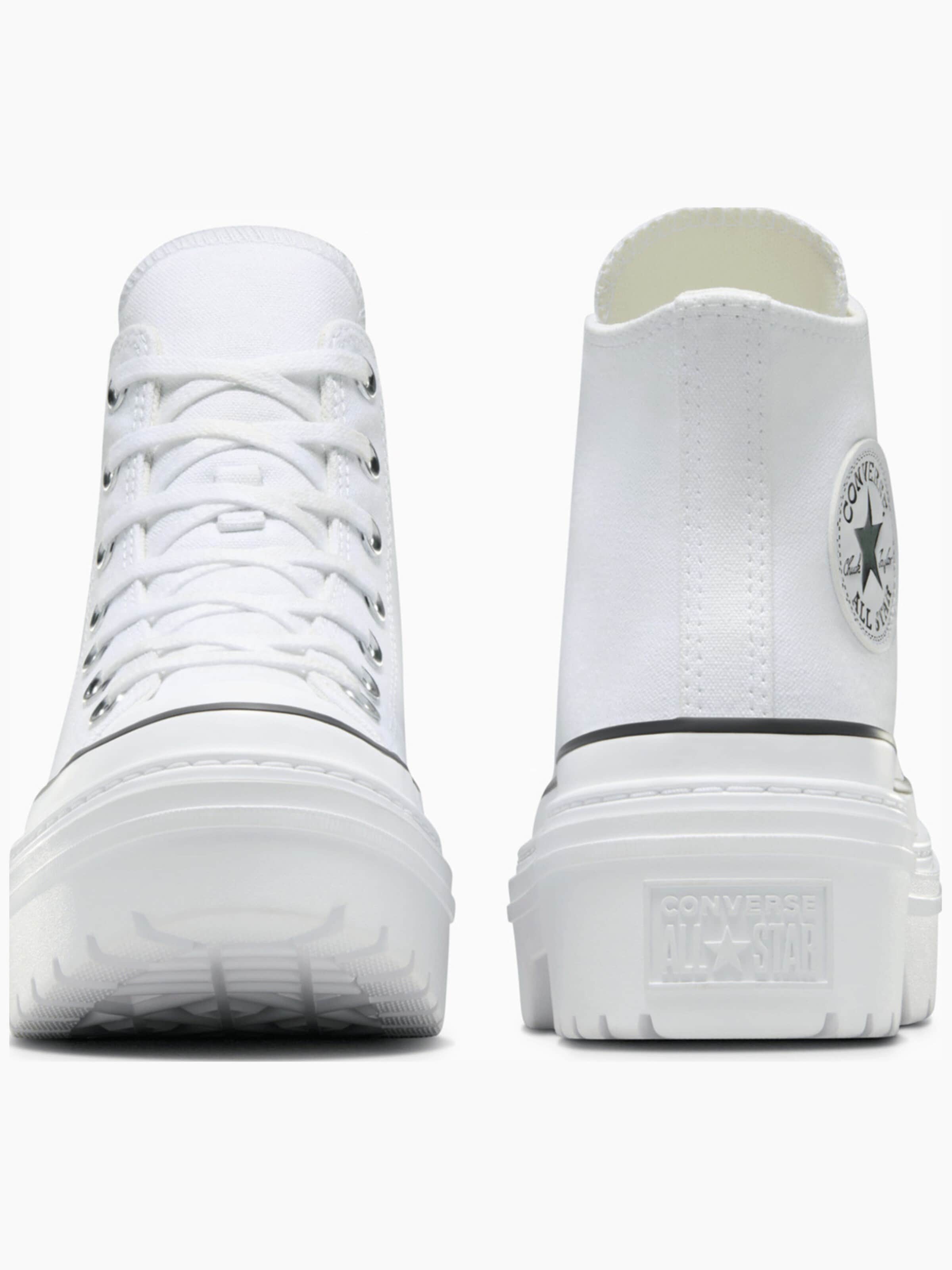CONVERSE Sneakers hoog 'Converse Con Buty Chuck Taylor As Lugged Heel' in Wit