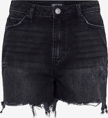 PIECES Regular Jeans 'SUMMER' in Black: front