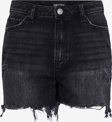 PIECES Regular Jeans 'SUMMER' in Black: front