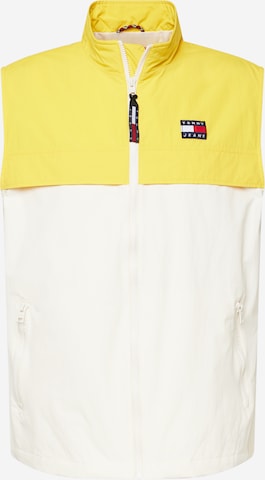 Tommy Jeans - Chaleco en amarillo: frente