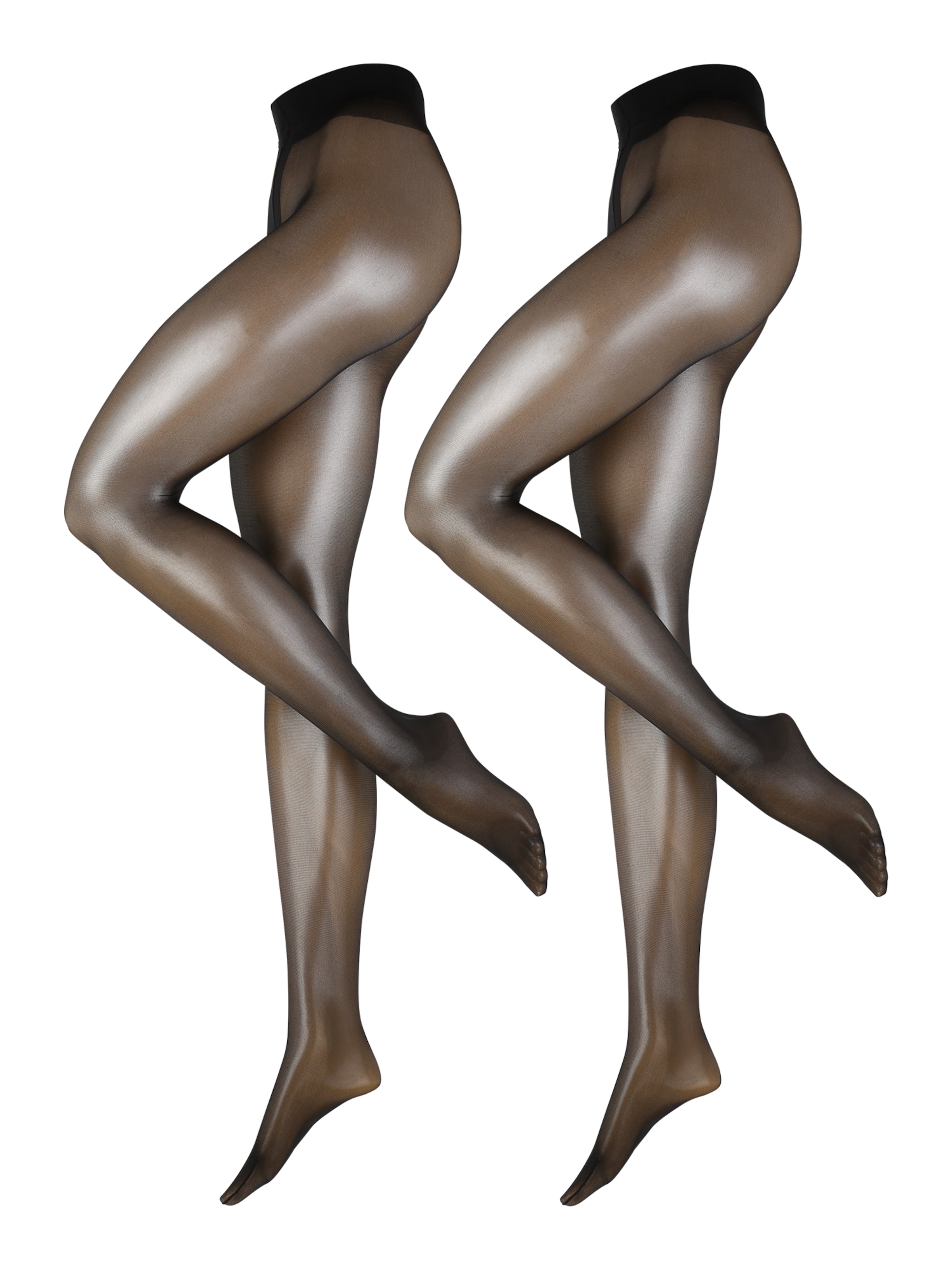 Swedish Stockings Фини чорапогащи 'Elin' в черно: отпред