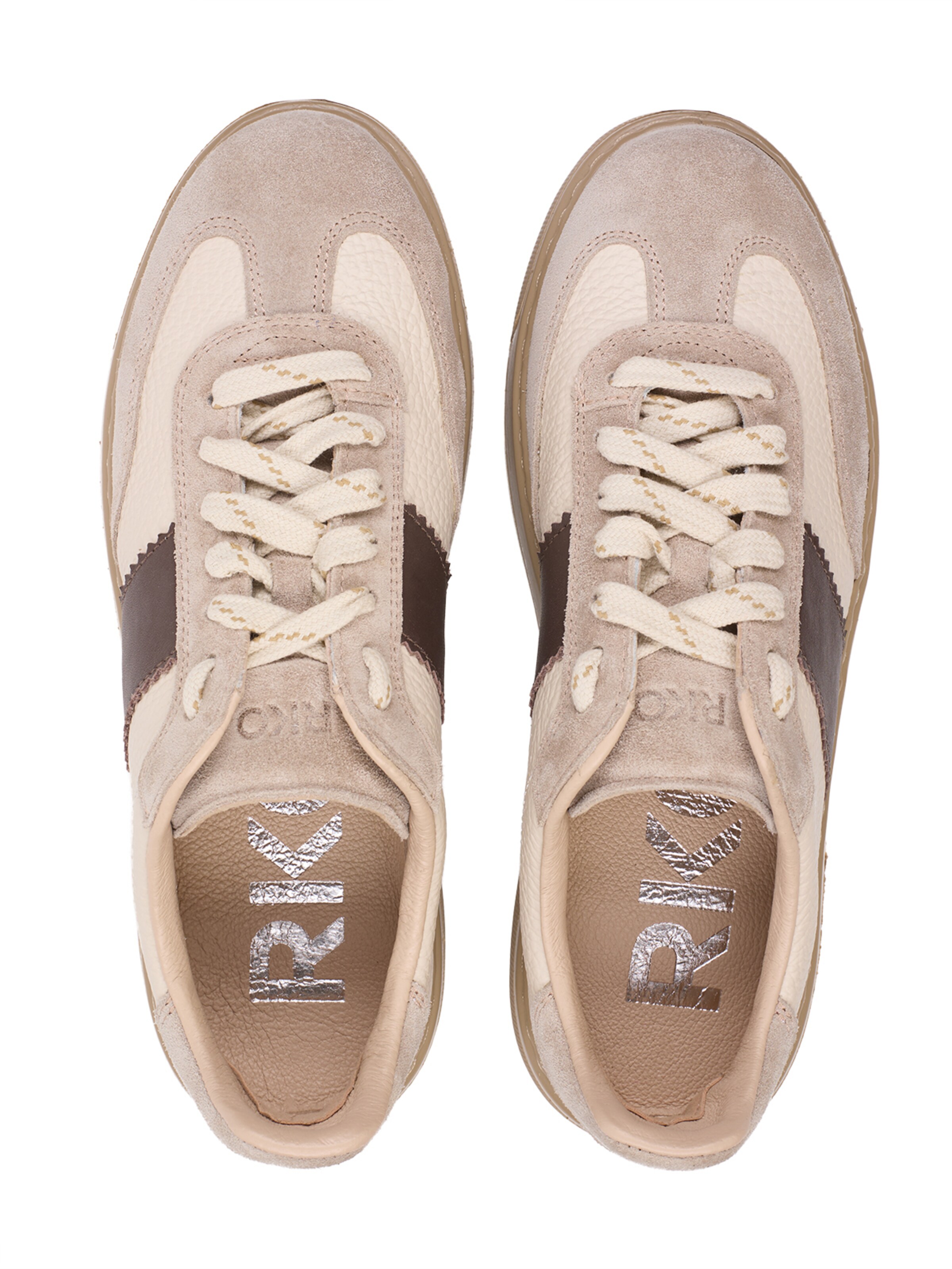 Sneaker low de la RYLKO pe bej