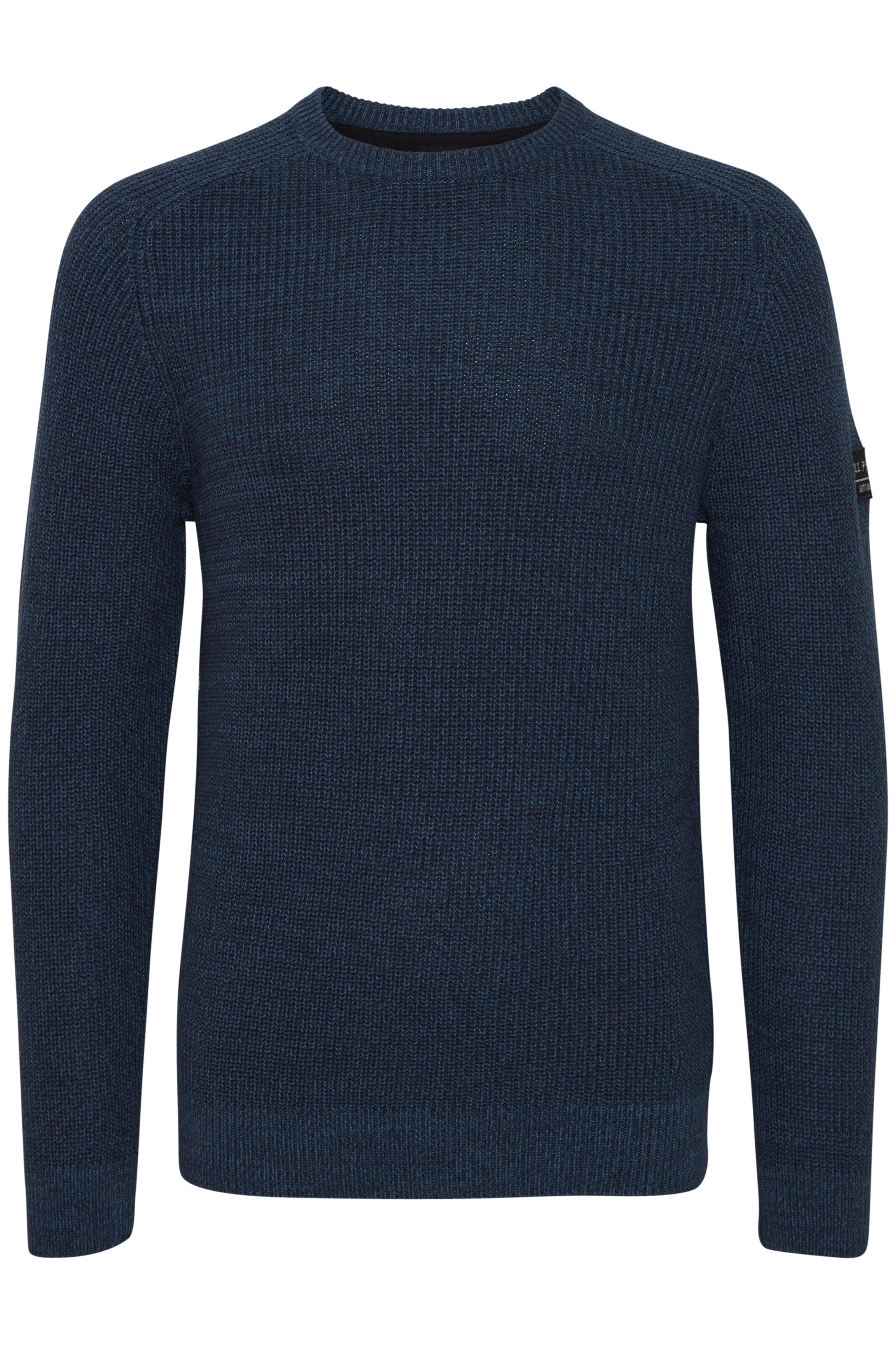 11 Project Trui 'AMERICUS' in Blauw: voorkant