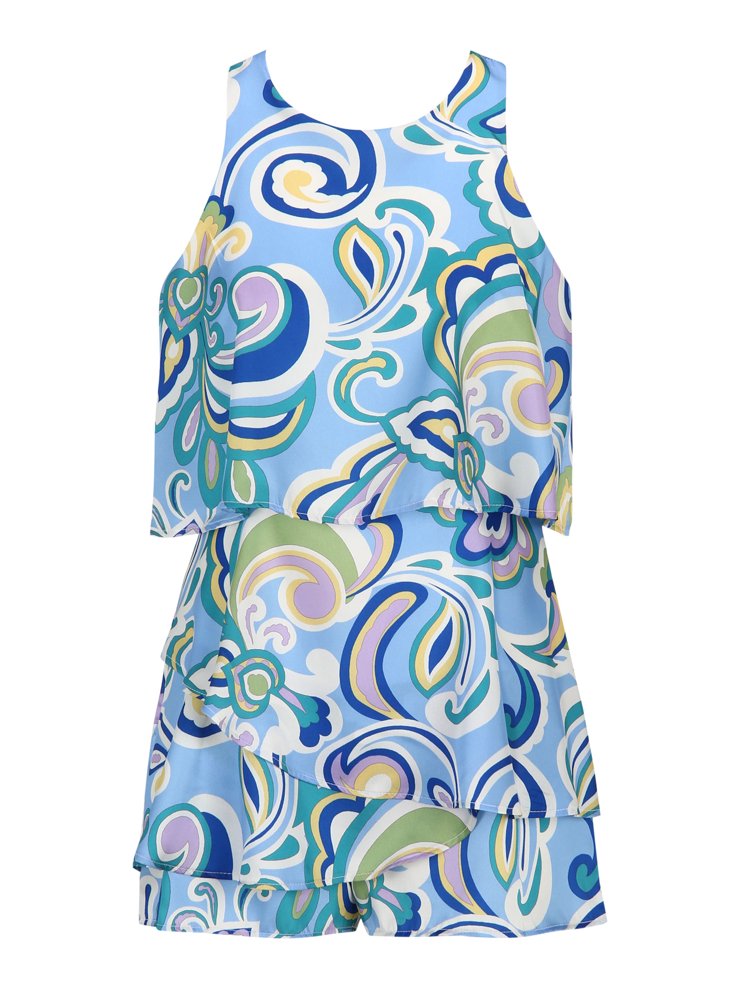 mėlyna River Island Petite Vienos dalies kostiumas: priekis