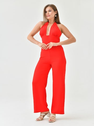 WOMAN VISION Jumpsuit in Rot