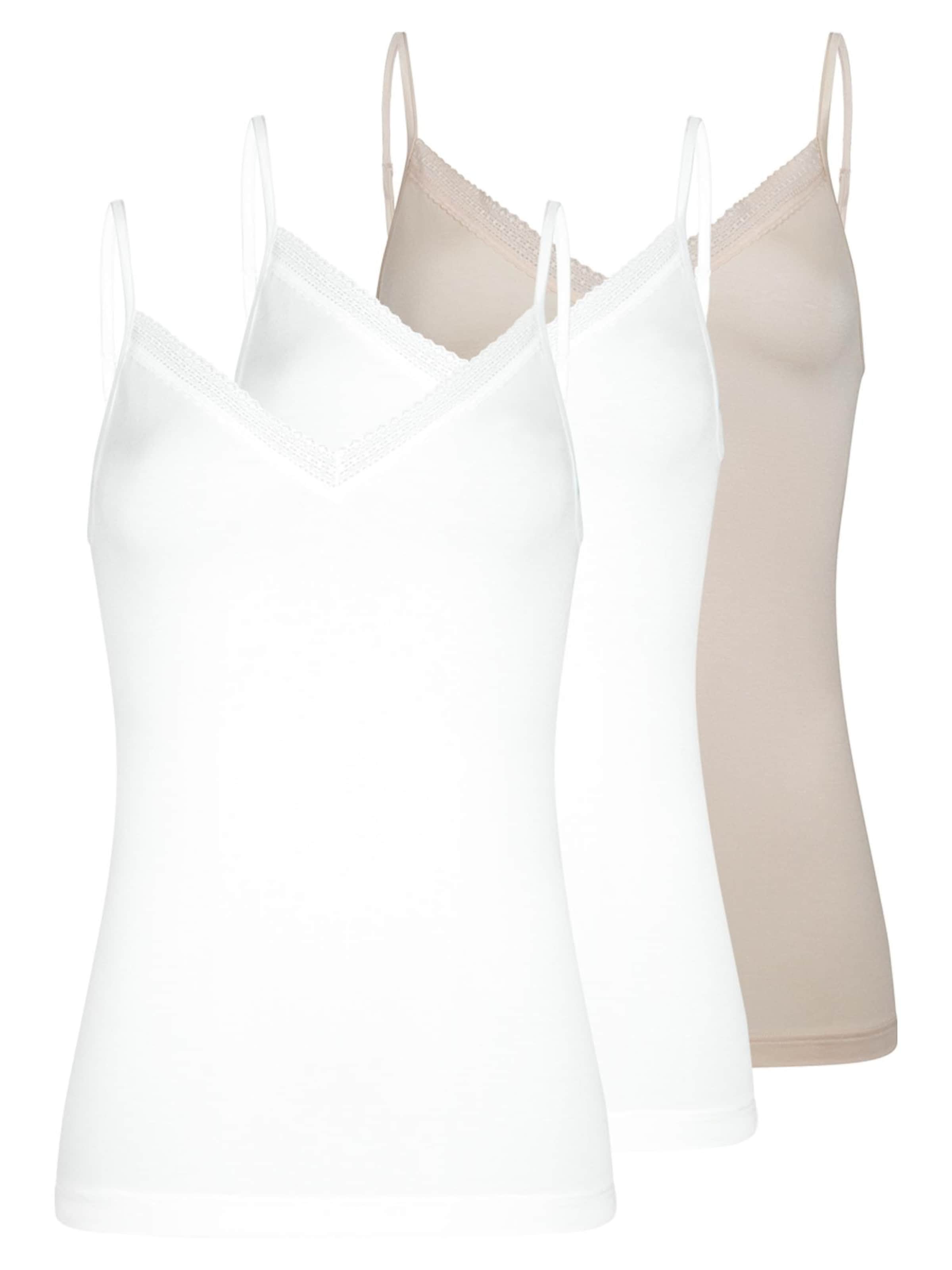 Mey Onderhemd 'Modal Lace' in Beige: voorkant
