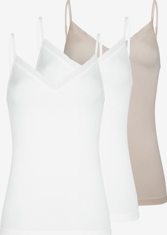 Mey Onderhemd 'Modal Lace' in Beige: voorkant