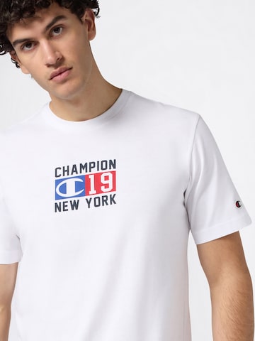 T-Shirt Champion Authentic Athletic Apparel en blanc