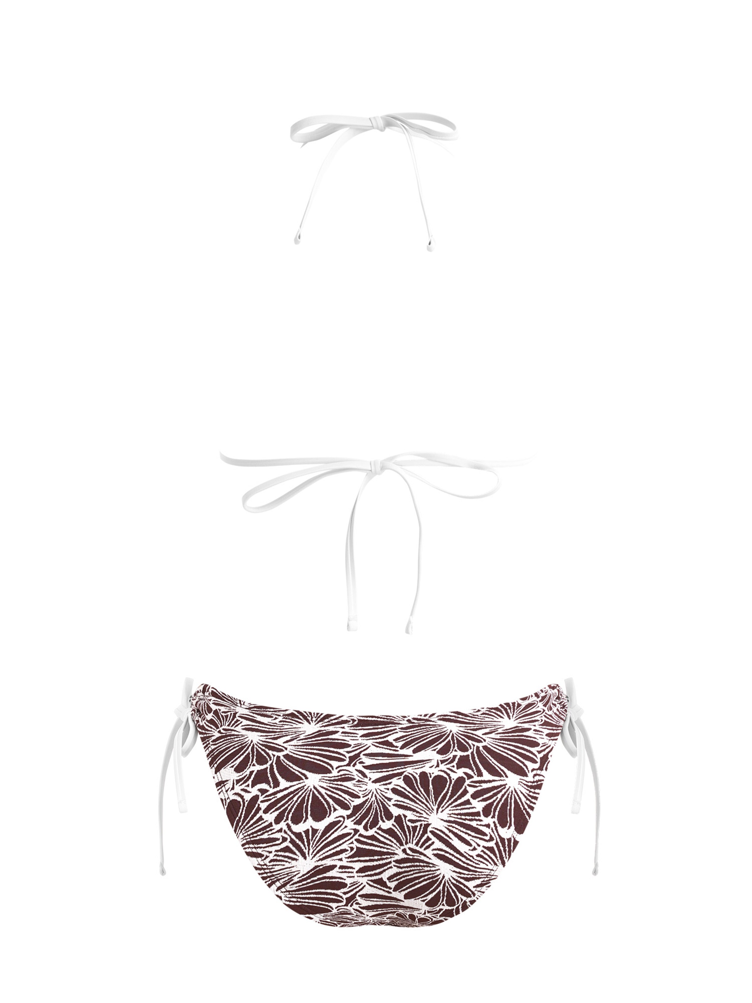 Cupshe Triangle Bikini 'CAA12C5C128HG' in Brown