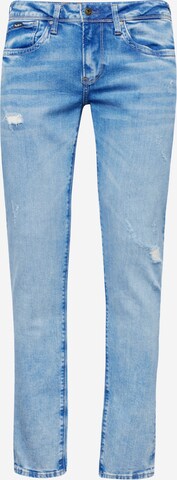 Pepe Jeans - Calças de ganga 'HATCH' em azul: frente