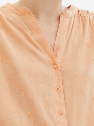 TOM TAILOR Bluse in Orange