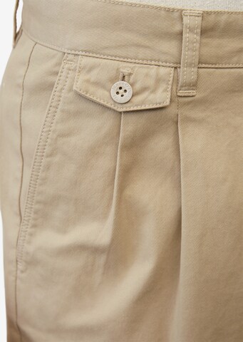 Marc O'Polo Loosefit Bandplooibroek in Beige