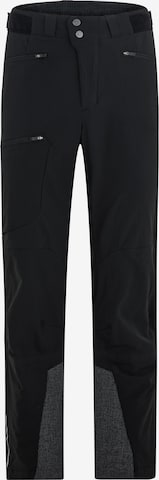 ZIENER Regular Workout Pants 'NELIUS' in Black: front