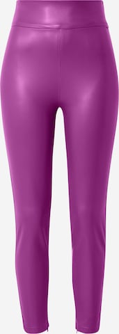 GUESS Legginsy 'Priscilla' w kolorze fioletowy: przód