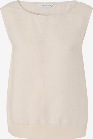 TATUUM Top 'OMALO' in Beige: voorkant