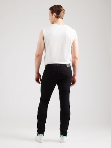 JACK & JONES Слим Джинсы 'JJIGlenn JJOriginal' в Черный