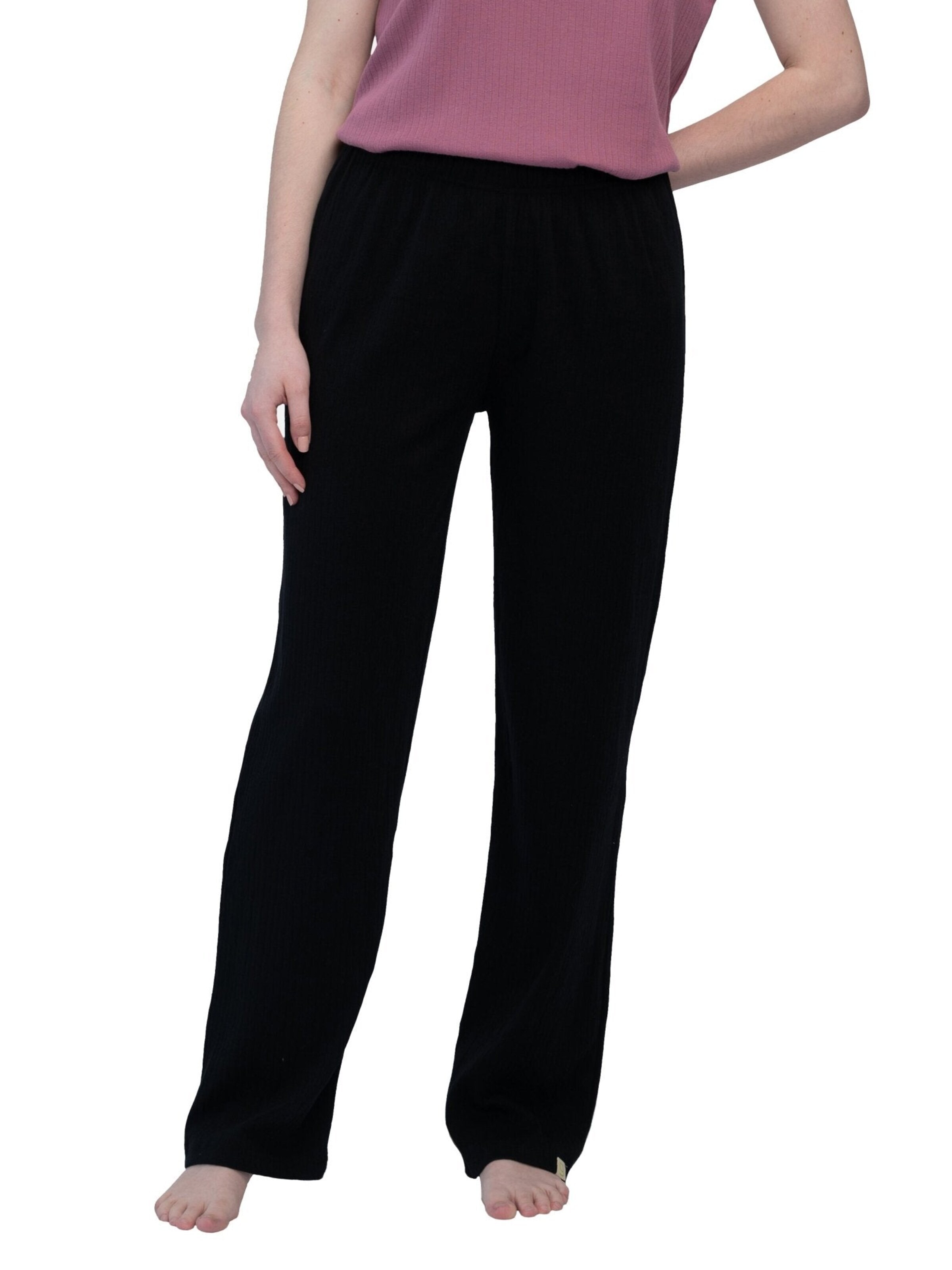 greenjama Pajama Pants in Black