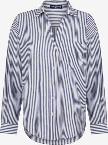 Jimmy Sanders Блузка в Синий: спереди