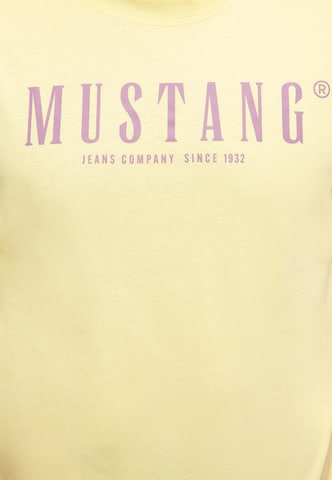 MUSTANG Shirt 'Austin' in Yellow