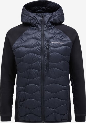 Veste outdoor PEAK PERFORMANCE en noir : devant