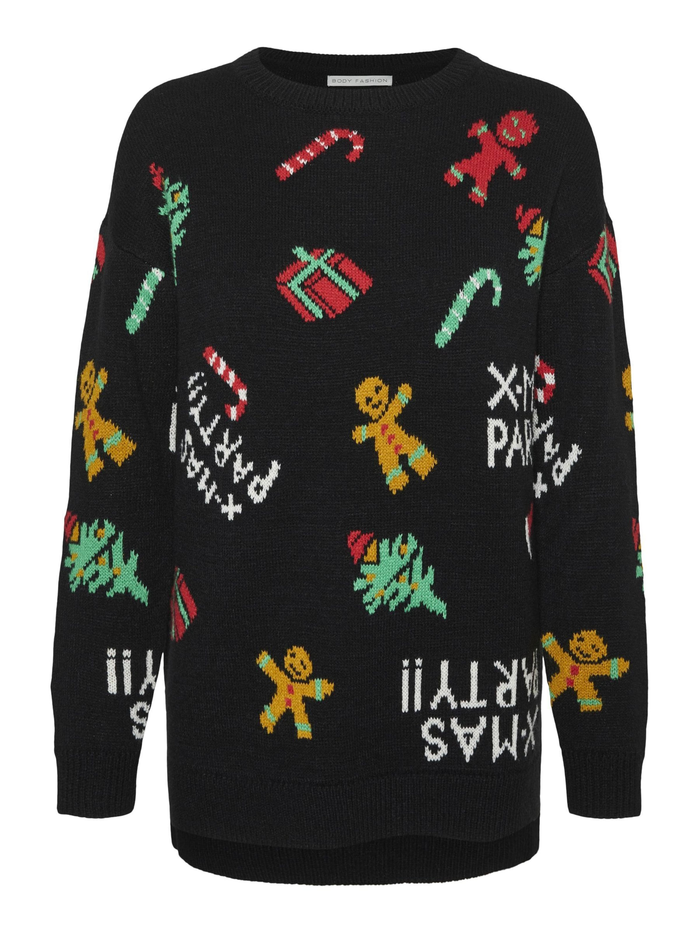 VERO MODA Pullover 'VMXMASPARTY ' i sort: forside