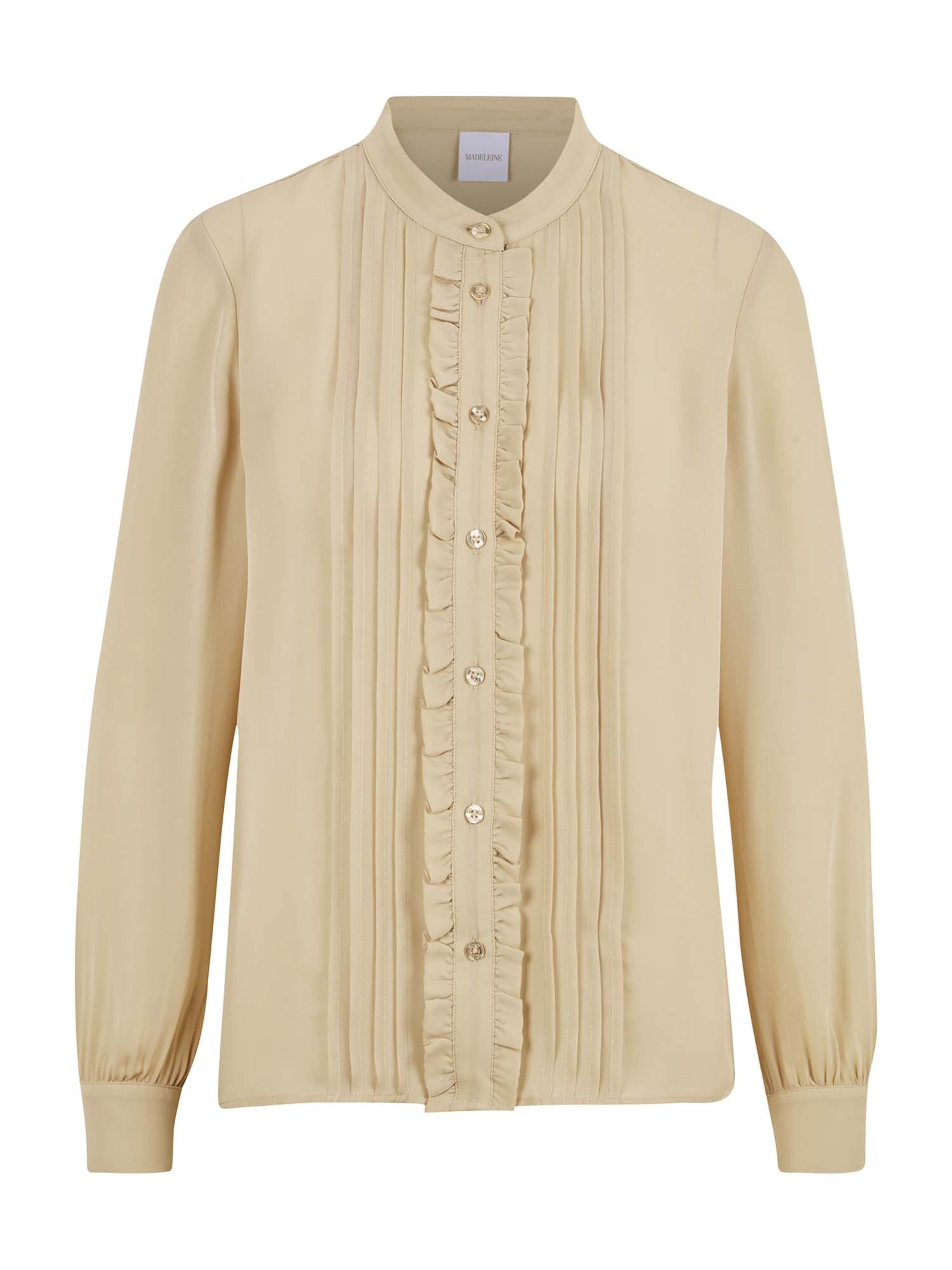 MADELEINE Blouse in Beige: voorkant