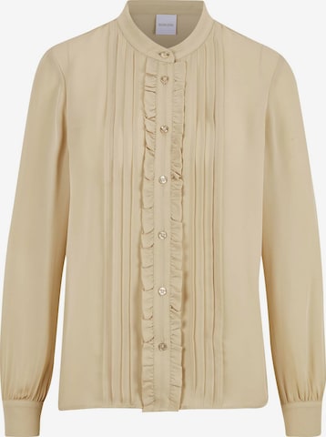 Chemisier MADELEINE en beige : devant