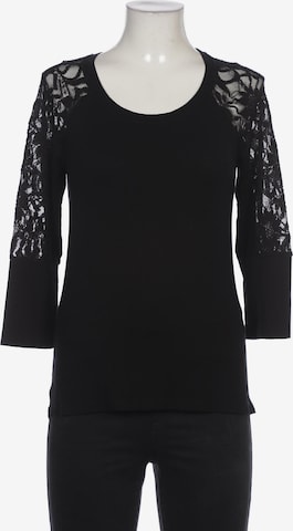 Madeleine Langarmshirt L in Schwarz: predná strana