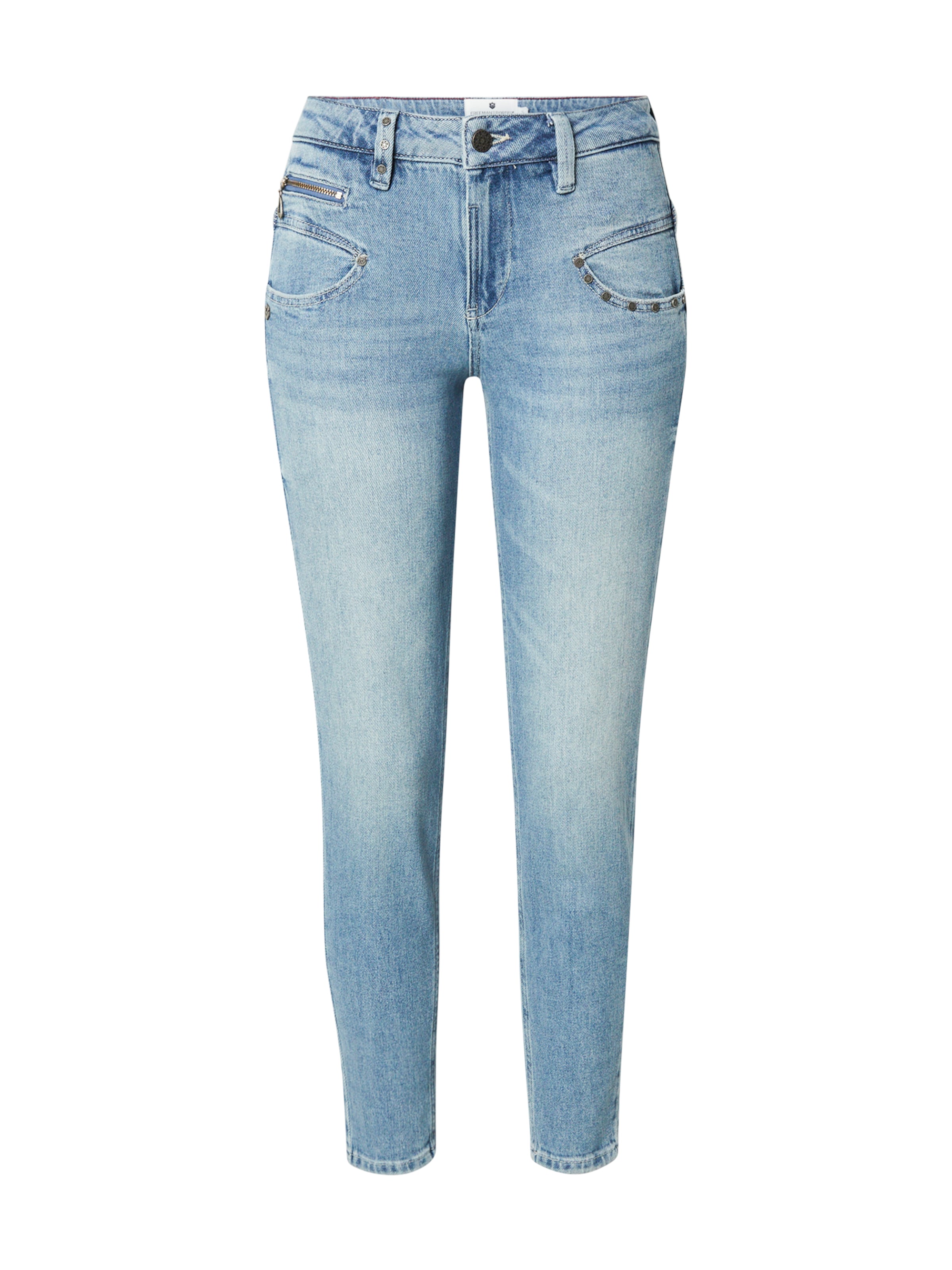 FREEMAN T. PORTER Skinny Τζιν 'Alexa' σε μπλε: μπροστά