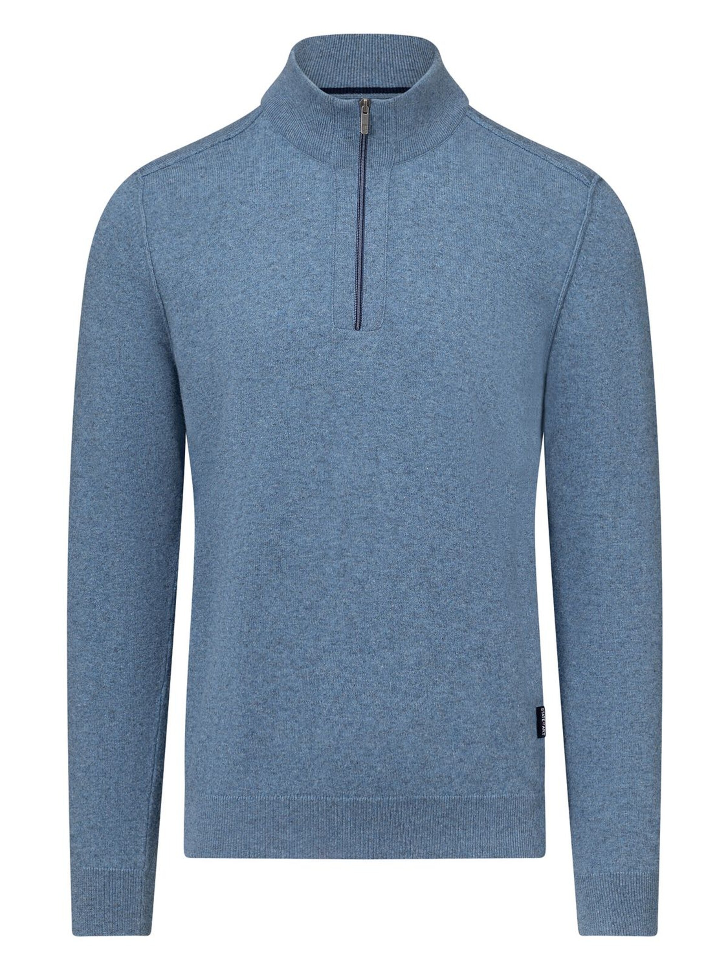 State of Art Pullover‌‌‌‌‌‌ in Blau: Vorderseite