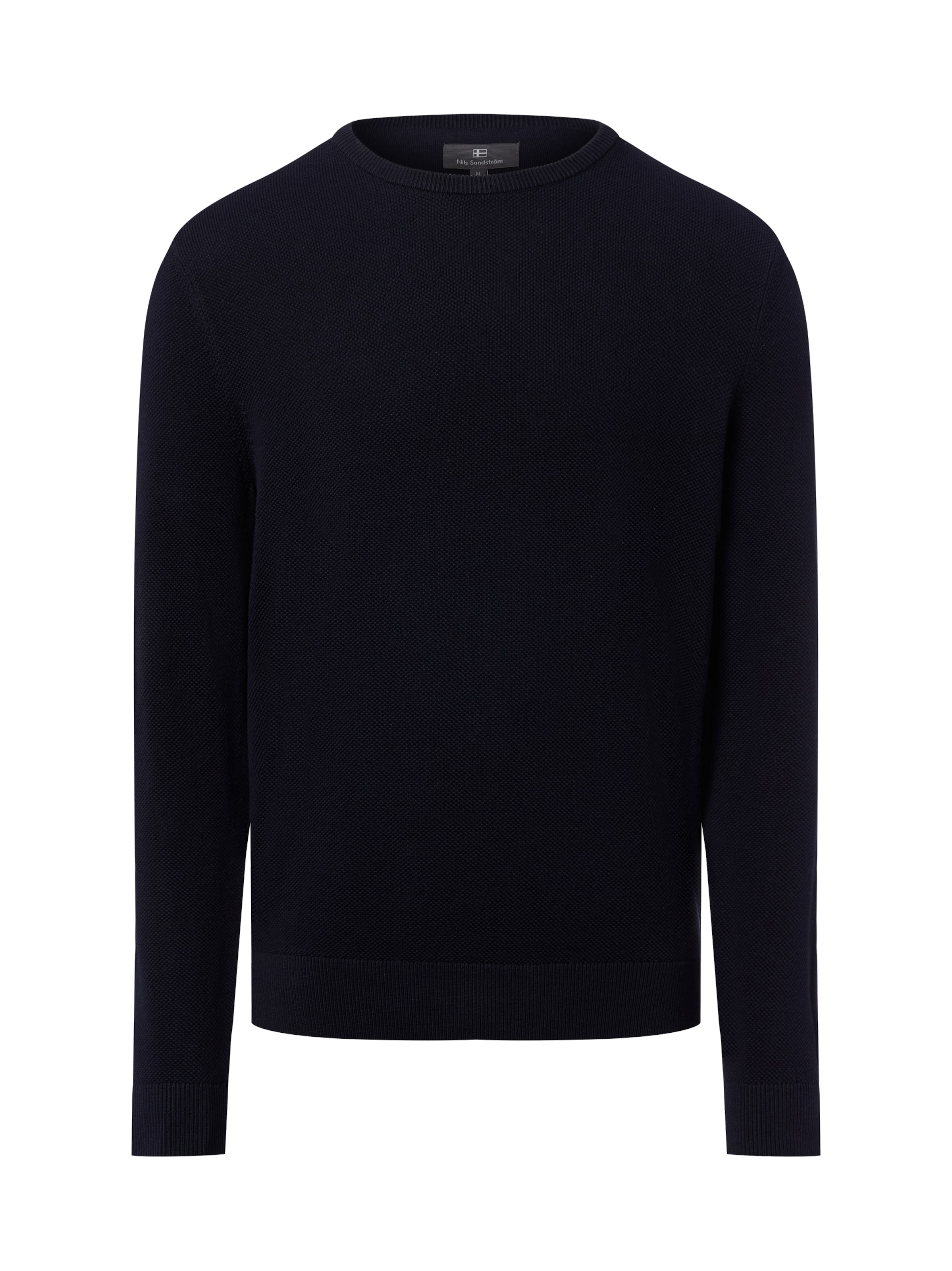 Nils Sundström Trui in Blauw: voorkant