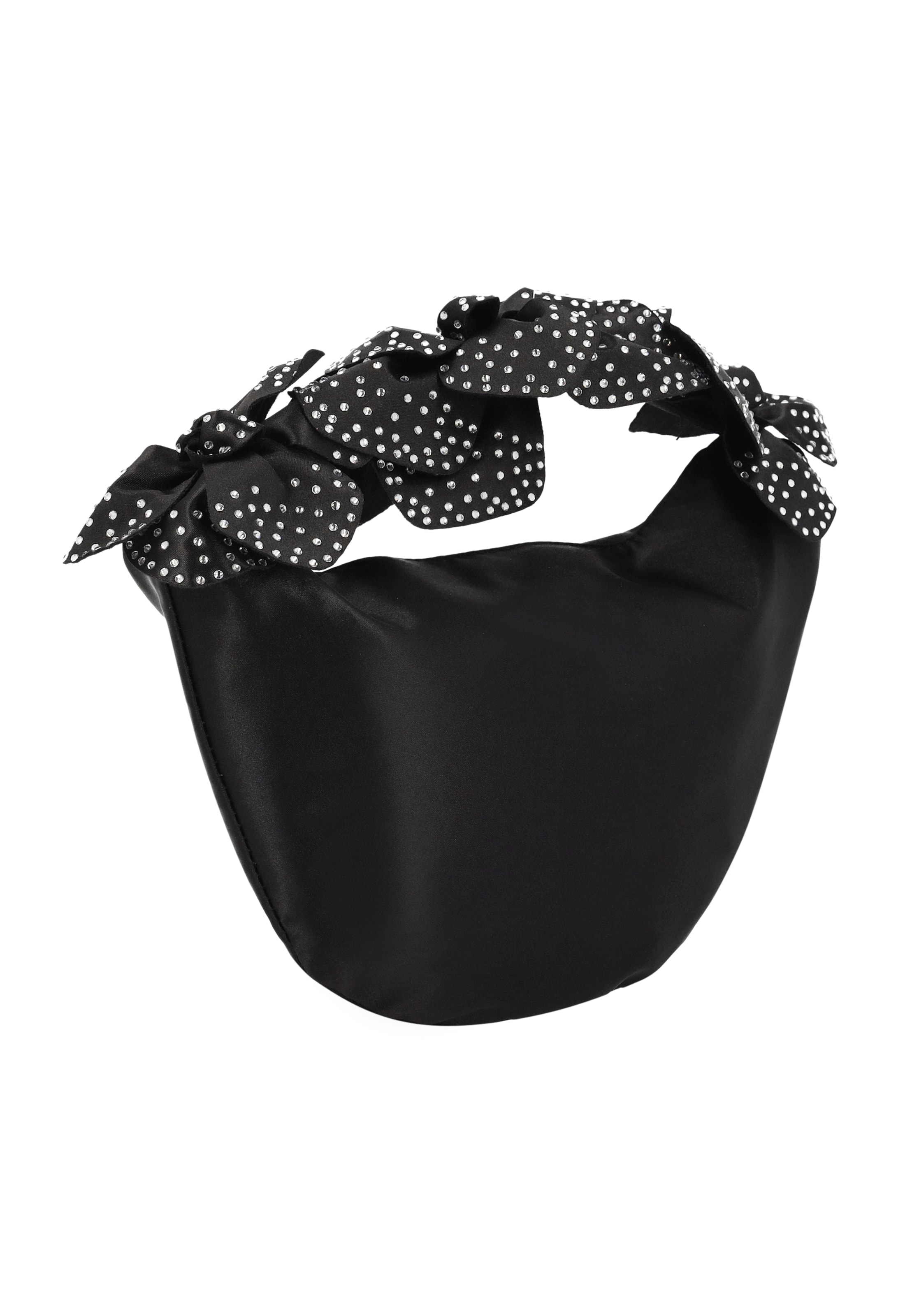 faina - Bolso de noche en negro