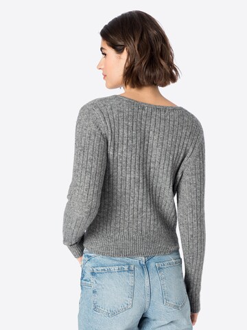 VERO MODA Sweater 'ELINE' in Grey