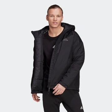 ADIDAS SPORTSWEAR Athletic Jacket in Black: front