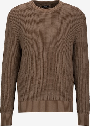 19V69 ITALIA Sweater in Brown: front
