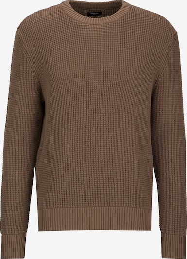 19V69 ITALIA Pull-over en XXXL en marron, Vue avec produit