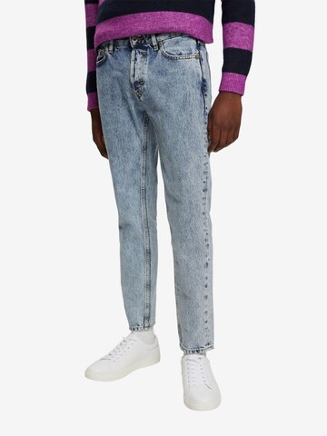 ESPRIT Tapered Jeans in Blue