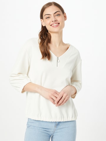 COMMA - Sweatshirt em branco: frente