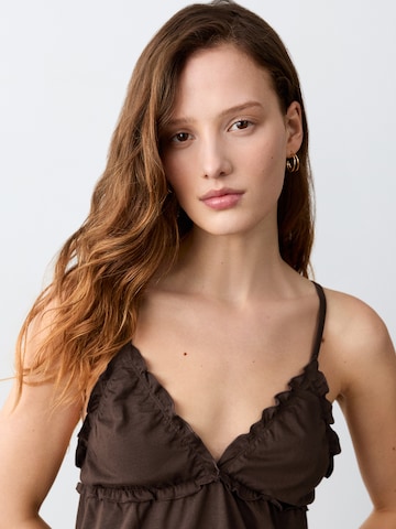 MANGO TEEN Topp 'PASTEL' i brun