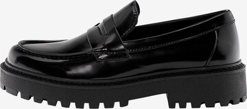 Pull&BearSlip On cipele - crna boja