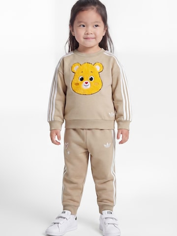 ADIDAS ORIGINALS - Fato de jogging 'Care Bears' em bege: frente