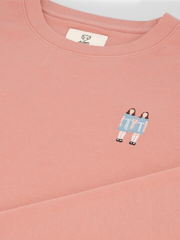 A-dam Sweatshirt  'LOIS ' in Pink