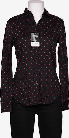 Lauren Ralph Lauren Bluse S in Schwarz: Vorderseite