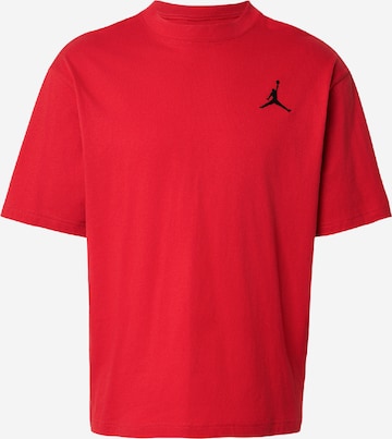 T-Shirt Jordan en rouge : devant