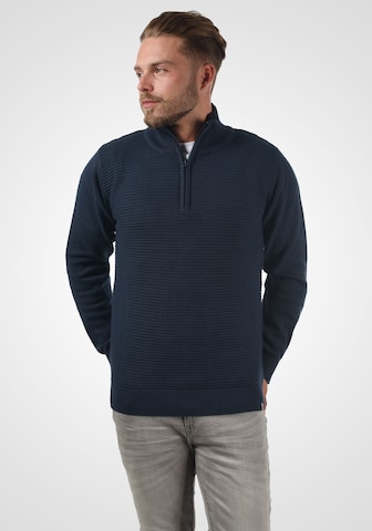 INDICODE JEANS Sweater 'Richard' in Blue: front