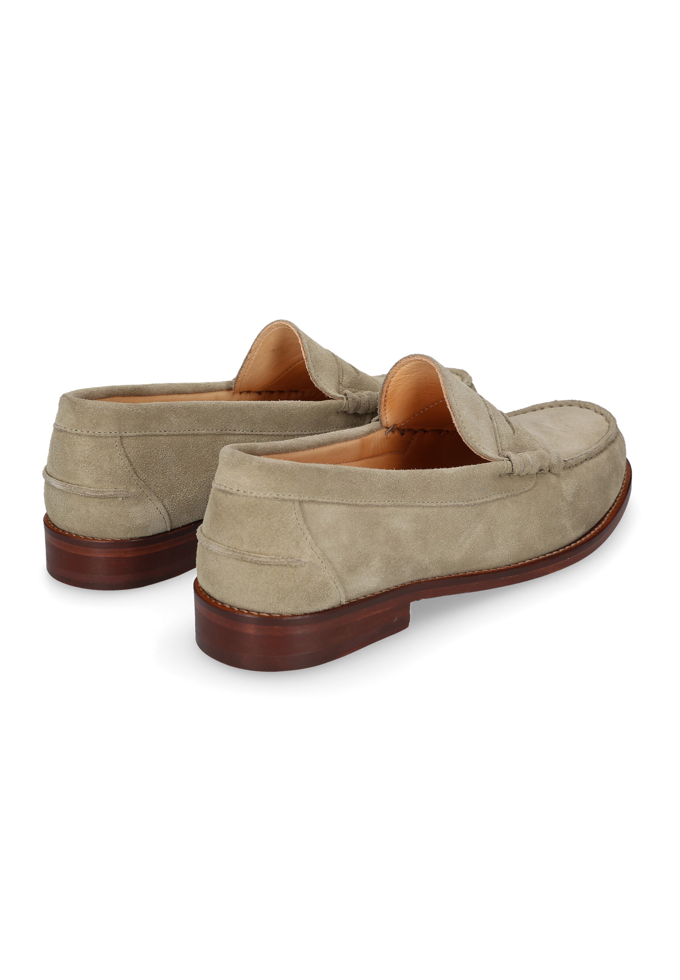Henry Stevens Slip-ons 'Riley' in Beige