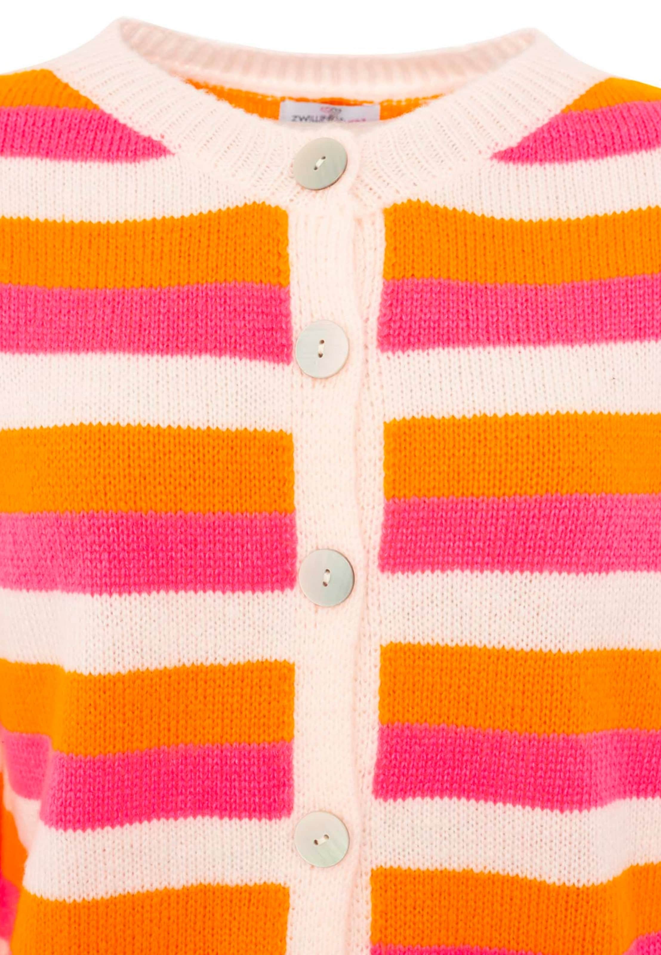 Cardigan Zwillingsherz en rose