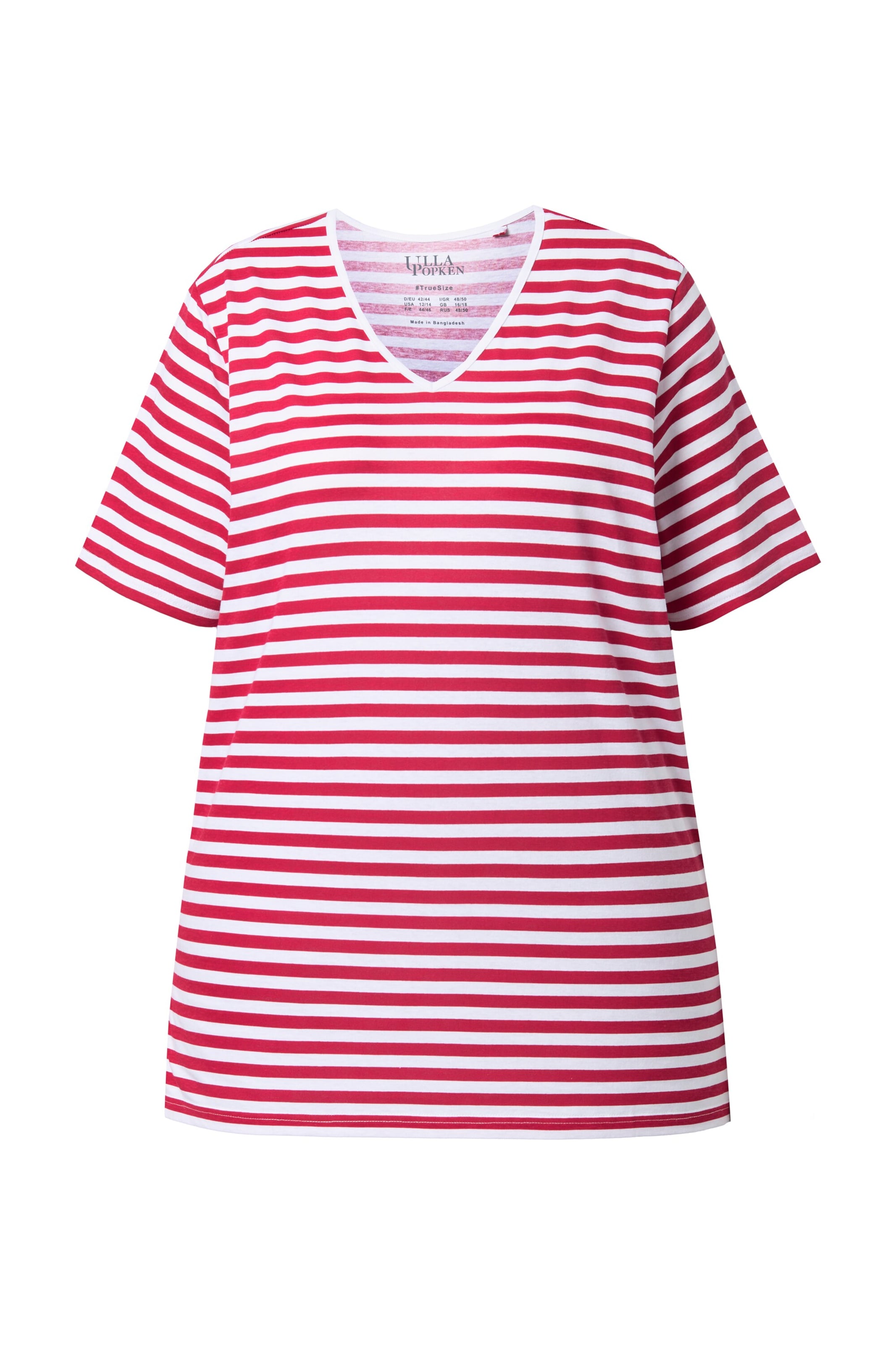 Ulla Popken Shirt in M-L in Mauve / White, Item view