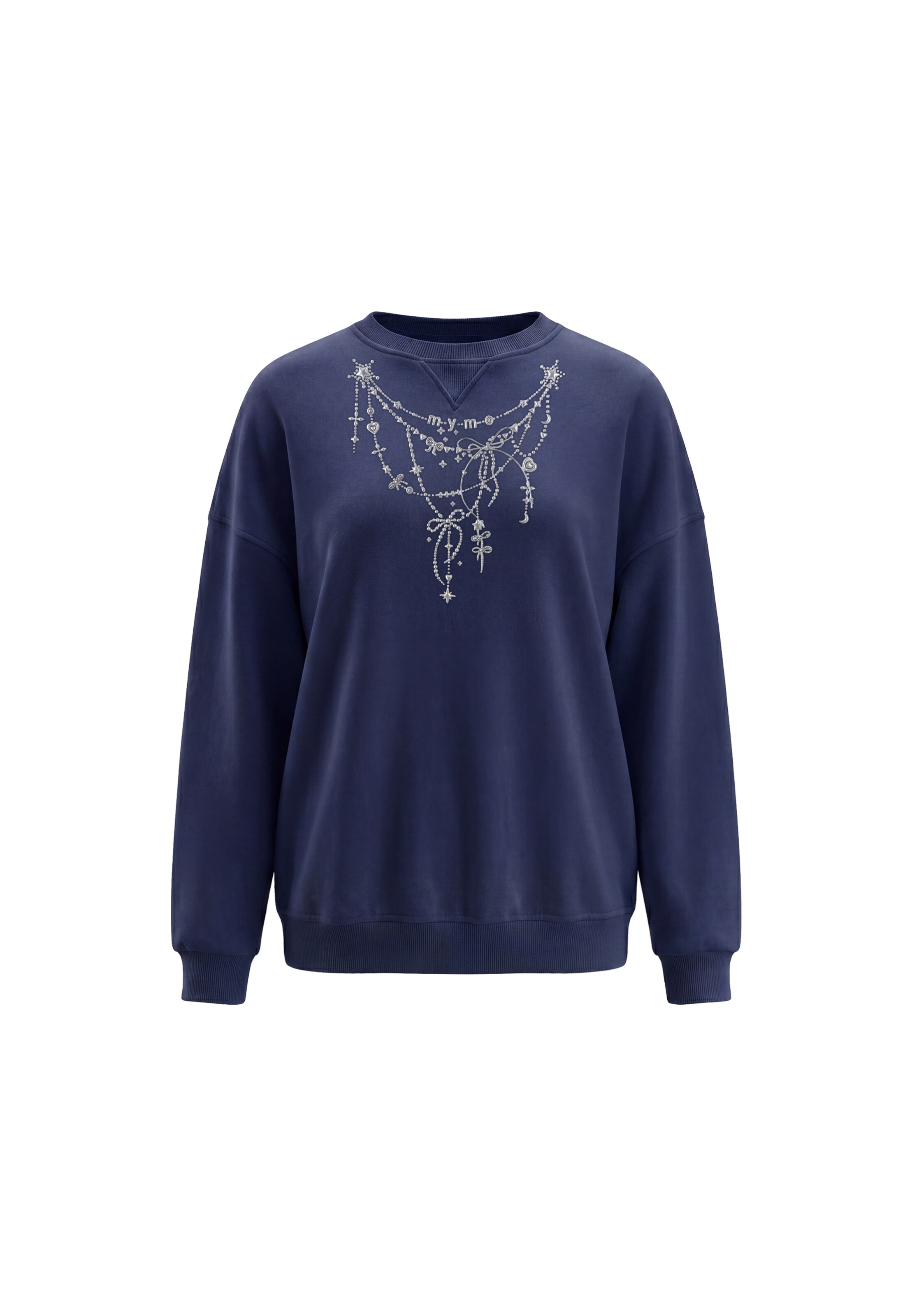 MYMO - Sudadera en azul: frente