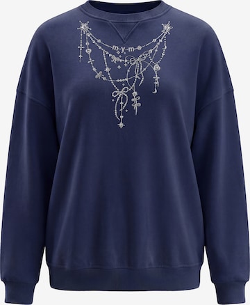 MYMO - Sudadera en azul: frente
